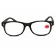 Lunettes Loupes Ahou Noire Dioptrie +1,5 Lunettes Loupes New Time