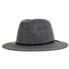 Chapeau Feutre Brixton Wesley Fedora Gris ANCIENNES COLLECTIONS divers
