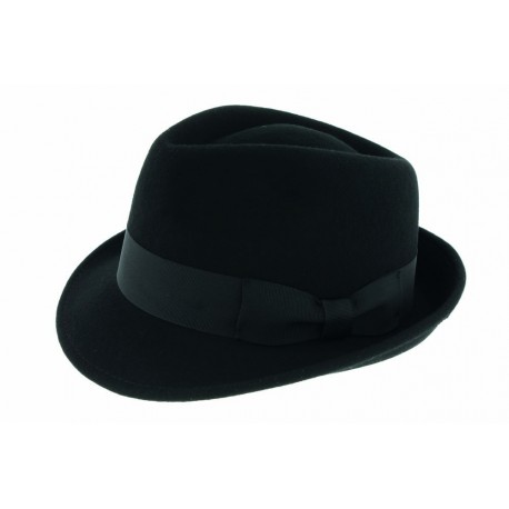 Chapeau Feutre Herman Headwear Sir Aldo Noir ANCIENNES COLLECTIONS divers