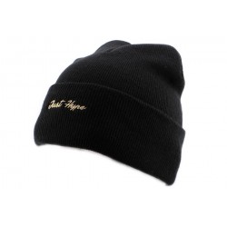 Bonnet à Revers Hype Just Gold Noir ANCIENNES COLLECTIONS divers