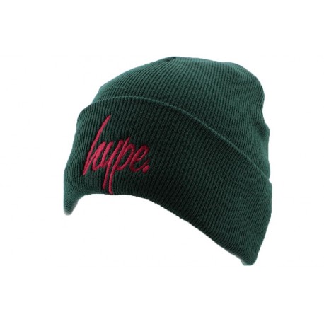 Bonnet à Revers Hype Script Vert et Rouge ANCIENNES COLLECTIONS divers