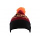 Bonnet à Pompon Hype Bordeaux et Orange ANCIENNES COLLECTIONS divers