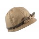 Chapeau Pluie Nyls Création Louise Beige CHAPEAUX Nyls Création