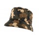 Chapeau Pluie Nyls Création Claire Camouflage marron CHAPEAUX Nyls Création