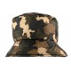 Chapeau Pluie Nyls Création Claire Camouflage marron CHAPEAUX Nyls Création