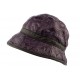 Chapeau Pluie Nyls Création Eleo Violet CHAPEAUX Nyls Création