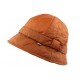 Chapeau Pluie Nyls Création Samba Orange CHAPEAUX Nyls Création