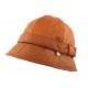 Chapeau Pluie Nyls Création Samba Orange CHAPEAUX Nyls Création