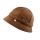 Chapeau Pluie Nyls Création Samba Marron ANCIENNES COLLECTIONS divers