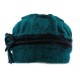 Toque en laine bouillie Olga Marine et Turquoise CHAPEAUX Léon montane