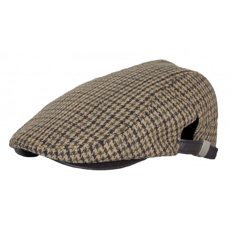 Casquette de chasse Beretta St James - Tweed Vert & Jaune - Chapeaux -  Casquettes de chasse