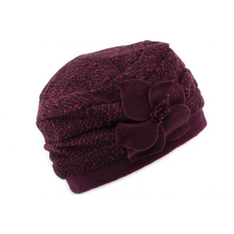 Toque Bonnet Laine Bouillie Luna Léon montane Pourpre et Violet ANCIENNES COLLECTIONS divers