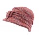 Chapeau Célia léon Montane en laine bouillie Rose CHAPEAUX Léon montane