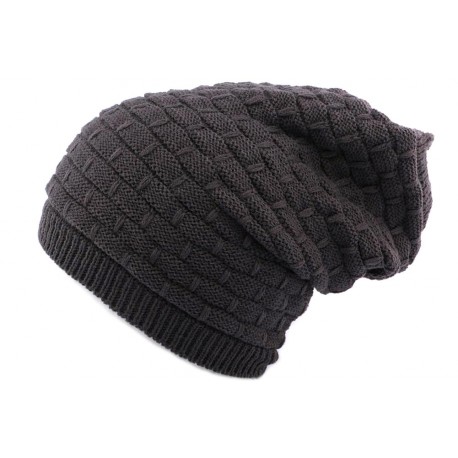 Bonnet Rasta Nyls Création Gris BONNETS Nyls Création