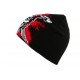 Bonnet Biker avec pirate Noir et Rouge ANCIENNES COLLECTIONS divers