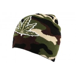 Bonnet Biker Camouflage avec feuille ANCIENNES COLLECTIONS divers