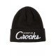 Bonnet Crooks and Castles Team Crooks Noire ANCIENNES COLLECTIONS divers