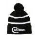 Bonnet Crooks and Castles Gun Logo Noir BONNETS CROOKS & CASTLES