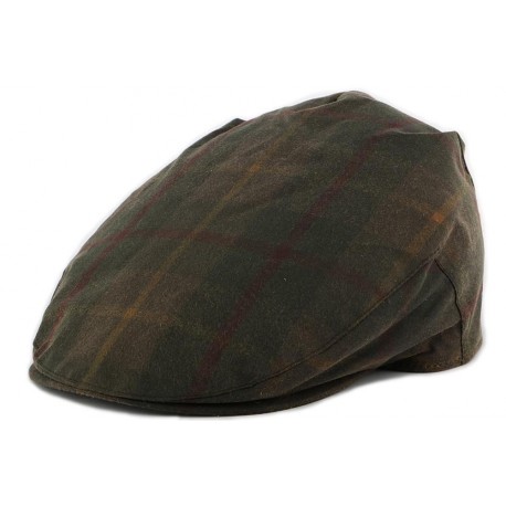 Casquette Plate Coton Huilé Tartan Christys' London ANCIENNES COLLECTIONS divers