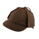 Casquette Sherlock Holmes en tweed Marron par Christys' London ANCIENNES COLLECTIONS divers