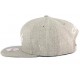 Snapback Crooks and Castles Script New Era Grise ANCIENNES COLLECTIONS divers