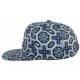 Strapback Crooks and Castles Thuxury Venetian Bleu CASQUETTES CROOKS & CASTLES