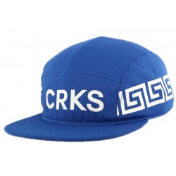 Casquette 5 panel Crooks and Castles Greco Sport bleu ANCIENNES COLLECTIONS divers