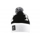 Bonnet Pompon Noir et Blanc NY SSUR ANCIENNES COLLECTIONS divers