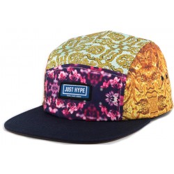 Casquette 5 panel Hype Purple Stein Ecru et Or ANCIENNES COLLECTIONS divers