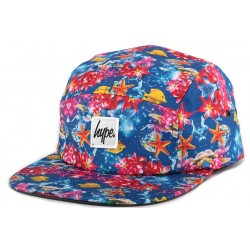 Casquette 5 panel Hype Natural Earth Bleu ANCIENNES COLLECTIONS divers