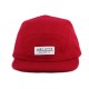 Casquette 5 panel Hype Wool Rouge ANCIENNES COLLECTIONS divers