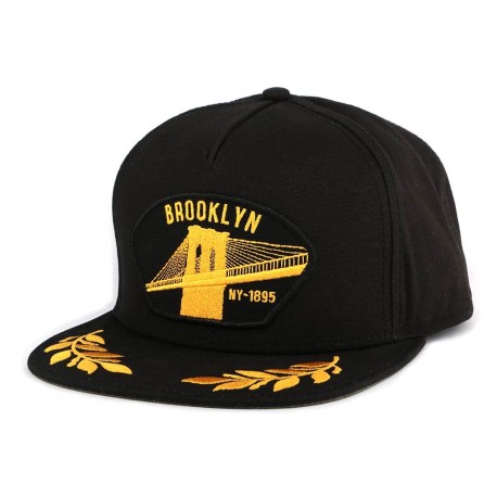 Snapback Goorin Bros Brooklyn Steel Noire ANCIENNES COLLECTIONS divers