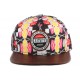 Snapback Hype Jewellery Floral Noire et marron CASQUETTES HYPE