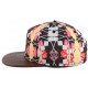 Snapback Hype Jewellery Floral Noire et marron CASQUETTES HYPE