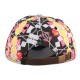 Snapback Hype Jewellery Floral Noire et marron CASQUETTES HYPE