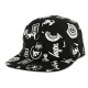 Casquette 5 Hype Various Logos Noire et Blanche ANCIENNES COLLECTIONS divers