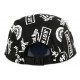 Casquette 5 Hype Various Logos Noire et Blanche ANCIENNES COLLECTIONS divers