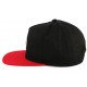 Snapback Hype RAINFOREST Noire et Rouge CASQUETTES HYPE