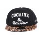 Snapback Noire Léopard JBB Couture ANCIENNES COLLECTIONS divers