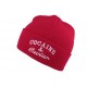 Bonnet Rouge à revers JBB Couture BONNETS JBB COUTURE