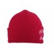 Bonnet Rouge à revers JBB Couture BONNETS JBB COUTURE