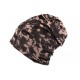 Bonnet Oversize Camouflage Noir Nyls Création ANCIENNES COLLECTIONS divers