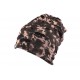 Bonnet Oversize Camouflage Noir Nyls Création ANCIENNES COLLECTIONS divers