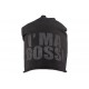 Bonnet Oversize Noir JBB Couture I'm a Boss ANCIENNES COLLECTIONS divers