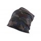 Bonnet Oversize Camouflage Bleu Nyls Création ANCIENNES COLLECTIONS divers