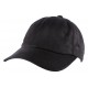 Casquette simili Cuir Noir Beaver Aussie Apparel CASQUETTES Aussie Apparel