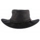 Chapeau Cuir Noir Sundowner Barmah Hats ANCIENNES COLLECTIONS divers