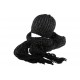 Bonnet et écharpe noir Rita par Nyls Création BONNETS Nyls Création