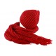 Bonnet et écharpe rouge Rita par Nyls Création BONNETS Nyls Création