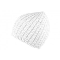 Bonnet et écharpe Blanche Rita par Nyls Création BONNETS Nyls Création